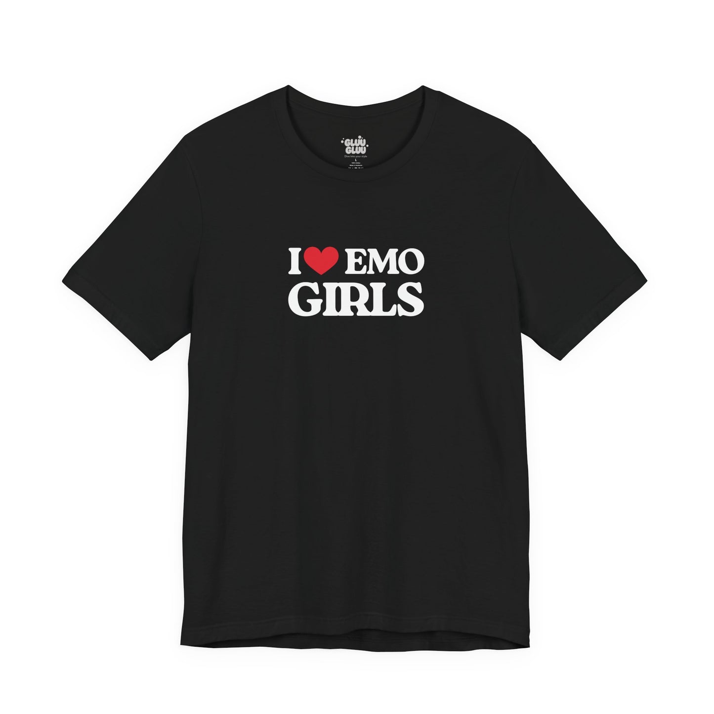 Camiseta I Love Emo girls, Camiseta Unisex, Camiseta grafica I Love