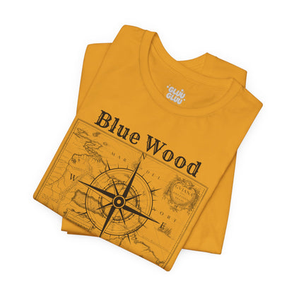 Camiseta con mapa vintage, camiseta estilo náutico, camiseta con diseño de mapa, camiseta con mapa antiguo