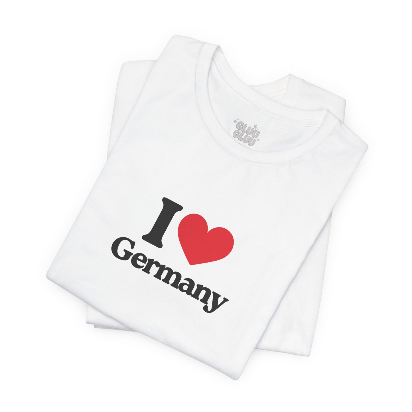 Camiseta I Love Germany, Camiseta Unisex, Camiseta grafica I Love