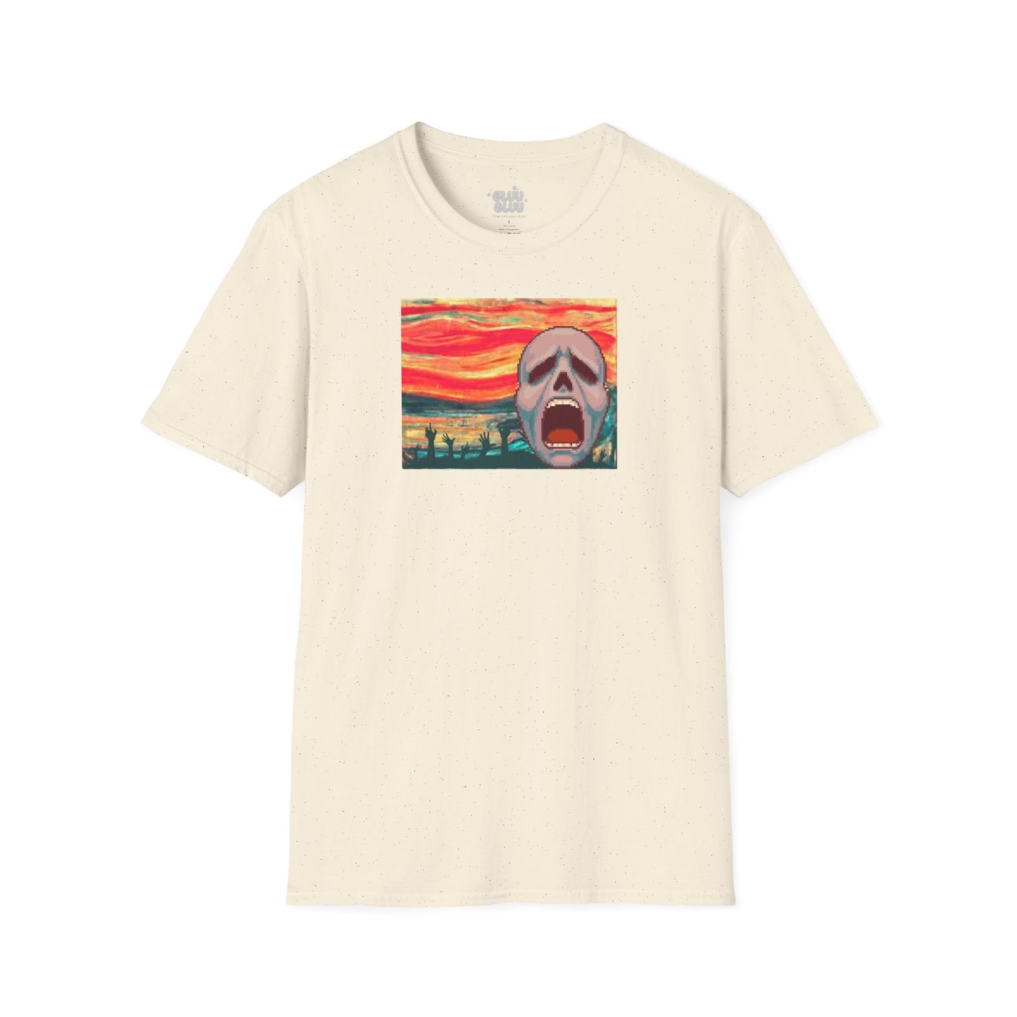 Camiseta El Grito, Arte para vestir, Impresión artística, Camiseta para Halloween