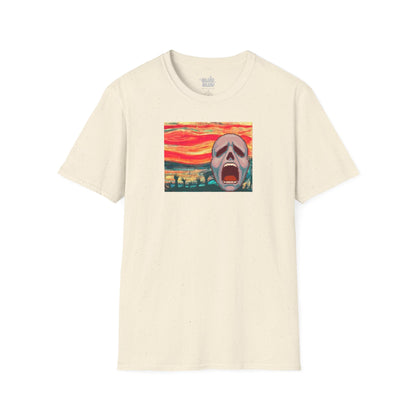 Camiseta El Grito, Arte para vestir, Impresión artística, Camiseta para Halloween