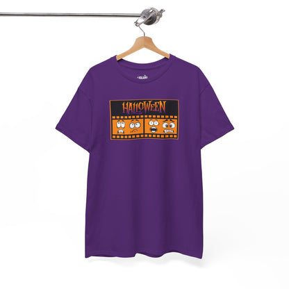 Camiseta con tira de película de Halloween, Camiseta de Hallowee, divertida para Halloween
