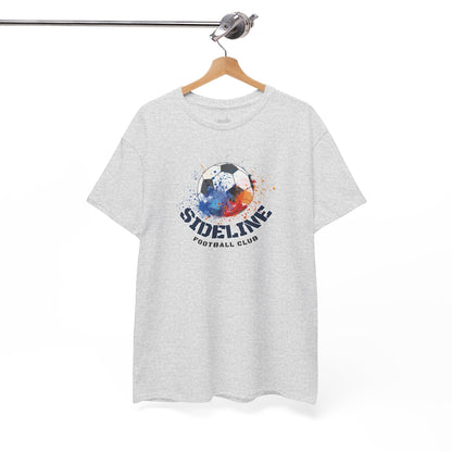 Camiseta Sideline Football Club, Estilo gráfico fútbol, diseño moderno para fanáticos del fútbol