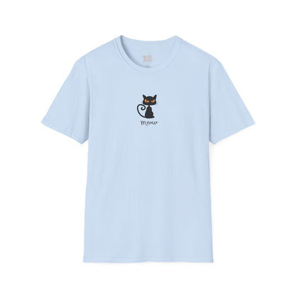 Camiseta minimalista con diseño de gato, Camiseta gráfica de gato, Camiseta cat lover