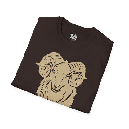 Camiseta de cabra, Camisa unisex para los amantes de la cabra, Camiseta gráfica de cabra