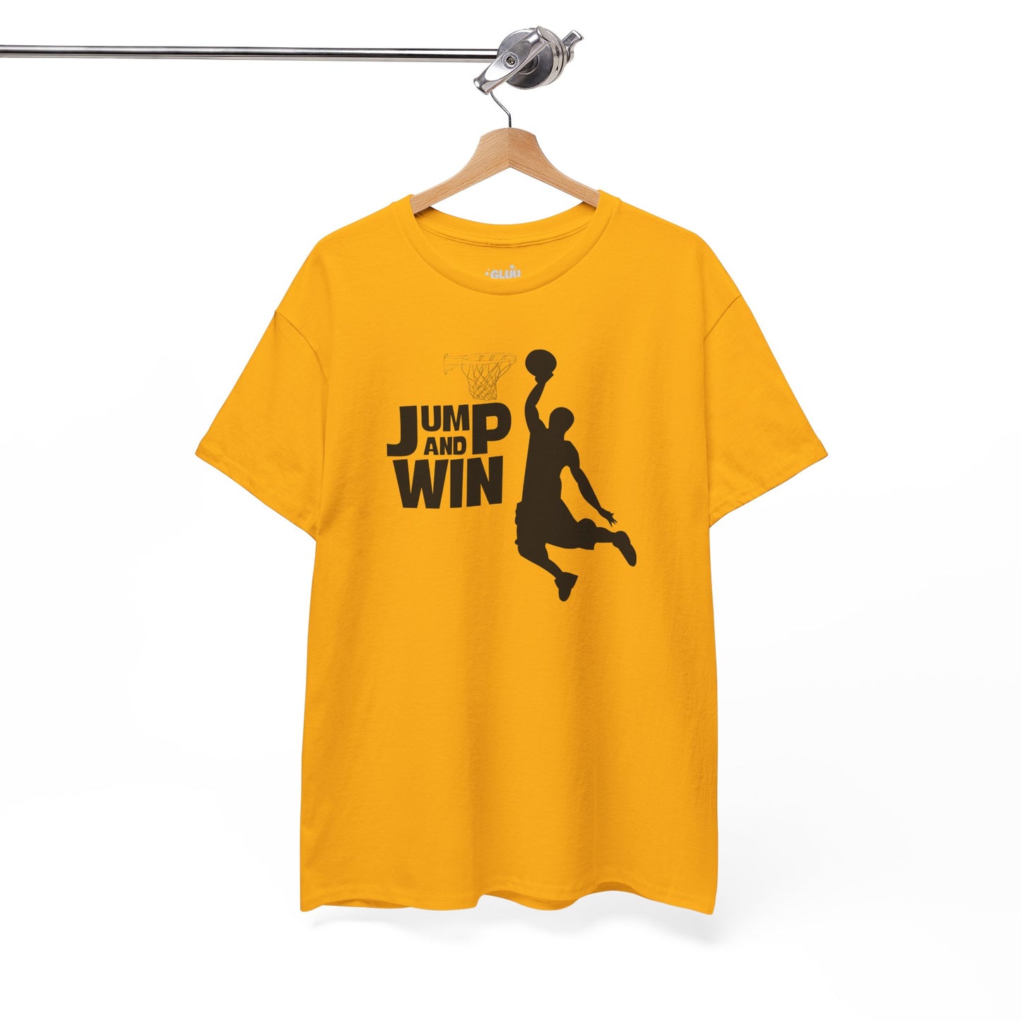 Camiseta baloncesto Jump and Win, Camiseta juego de cancha, Camiseta deportiva baloncesto
