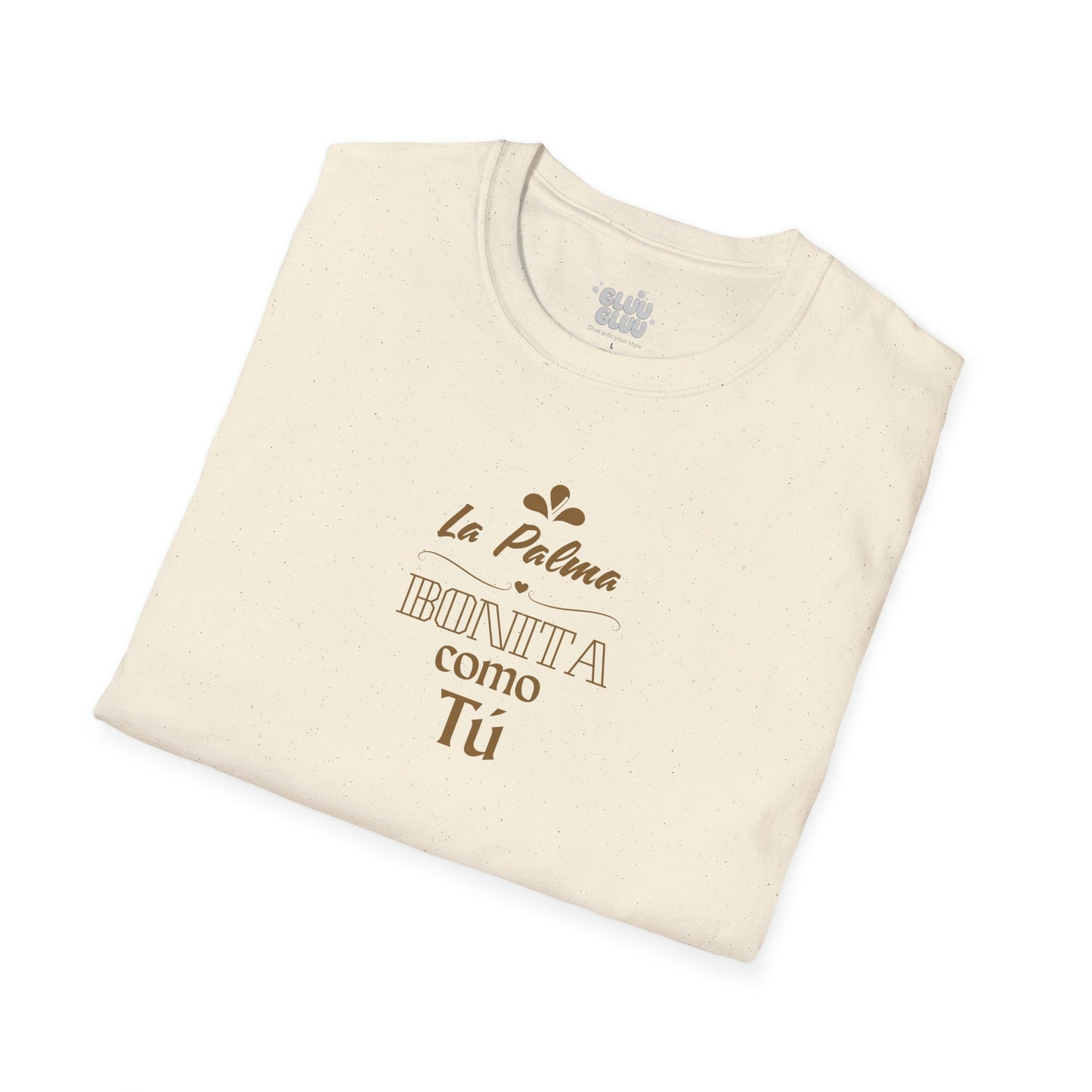 Camiseta La Palma bonita como tú, Camiseta homenaje La Palma, Camiseta recuerdo La Palma