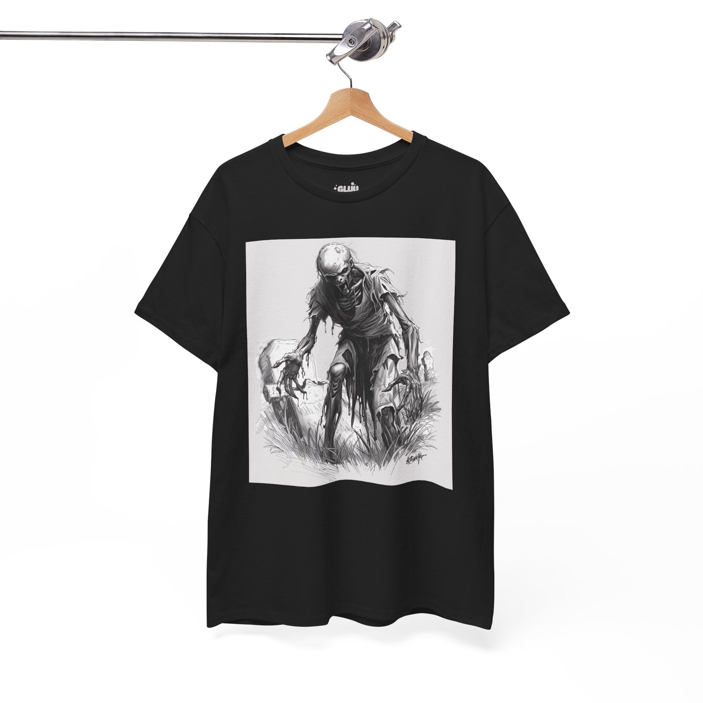 Camiseta zombie Halloween unisex, Camiseta terror zombie, Camiseta apocalipsis zombie