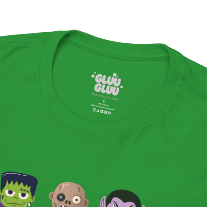 Camiseta Monster movies Halloween, Camiseta clásicos de terror monstruos,  Camiseta iconos horror