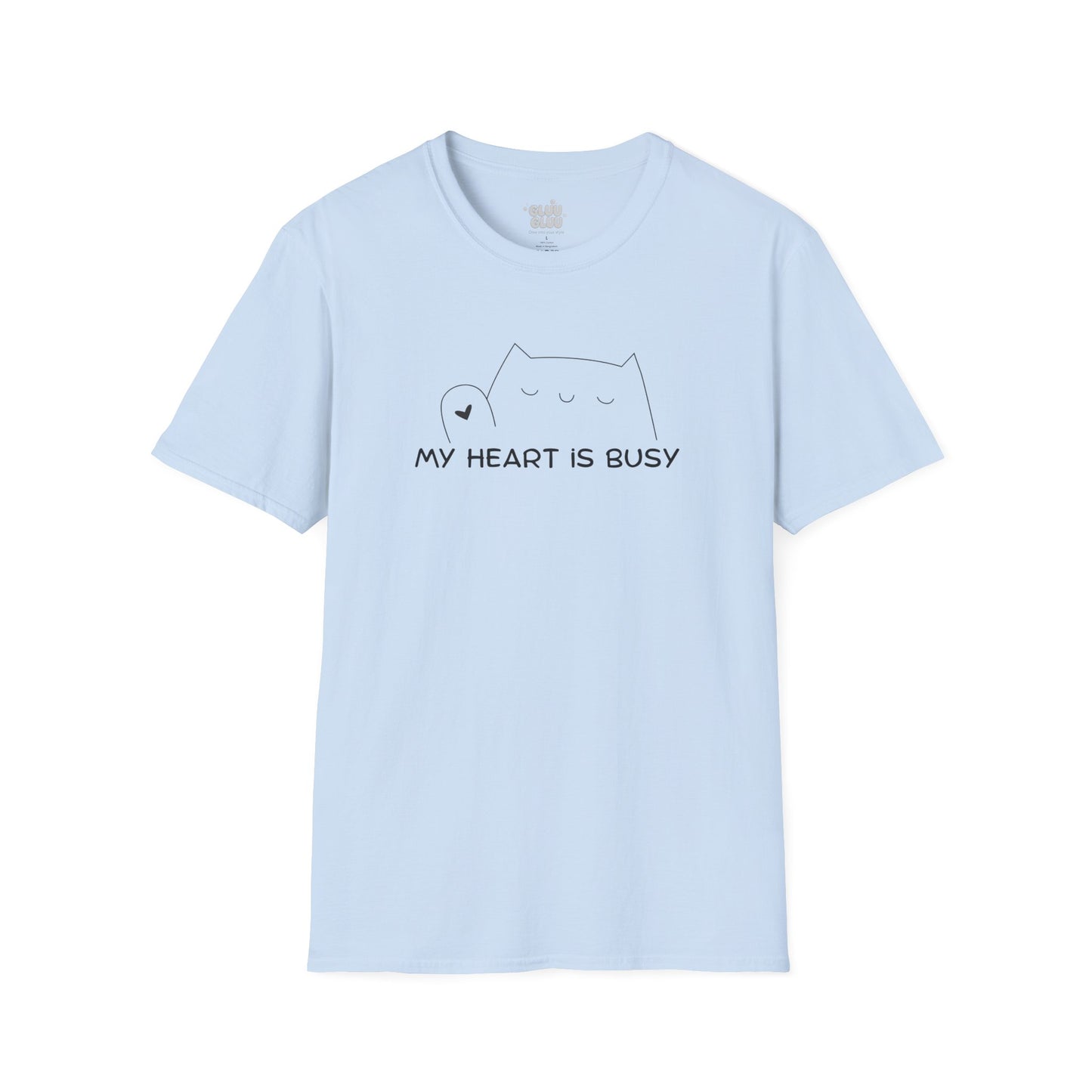 Camiseta Gráfica de gato, Camiseta con Diseño de Gato, camiseta minimalista de gato