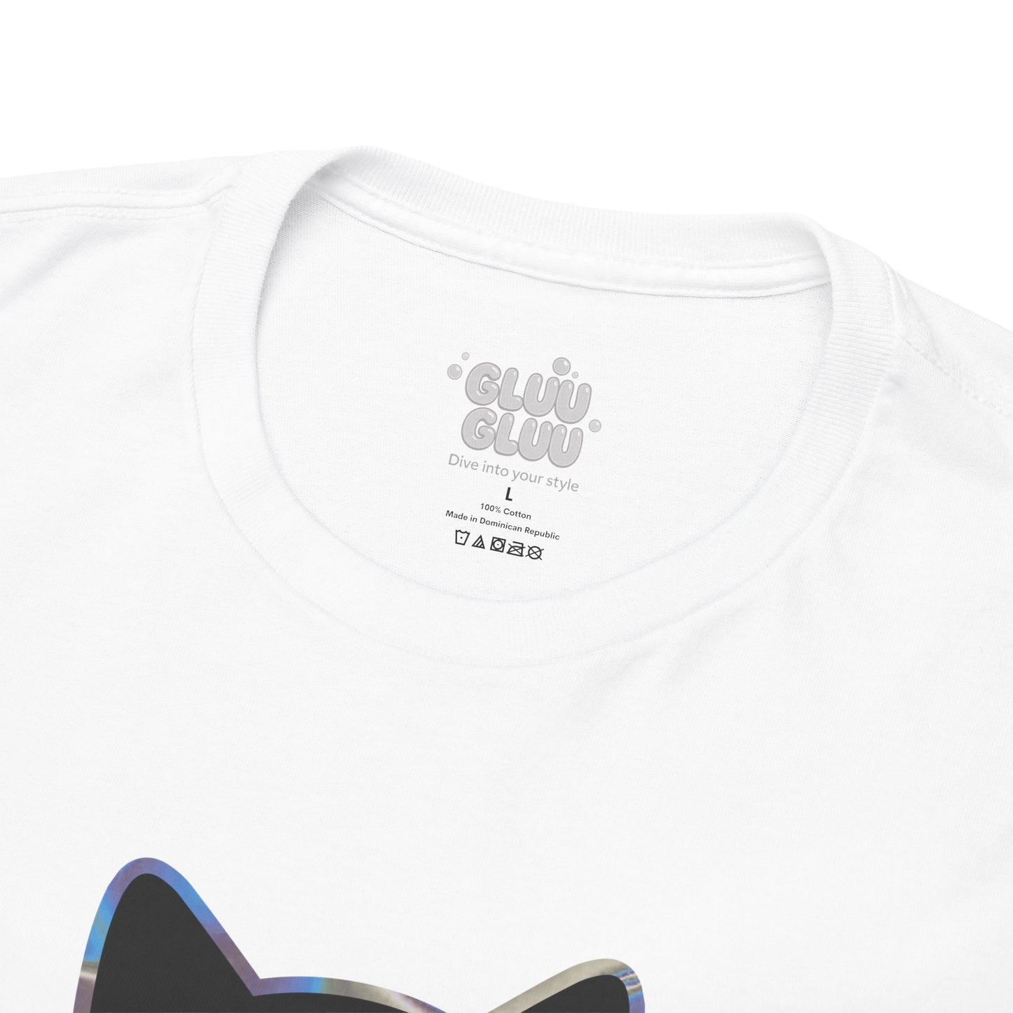 Camiseta de gato con gafas, Regalo para amante de los gatos, Moderna camiseta con gato.