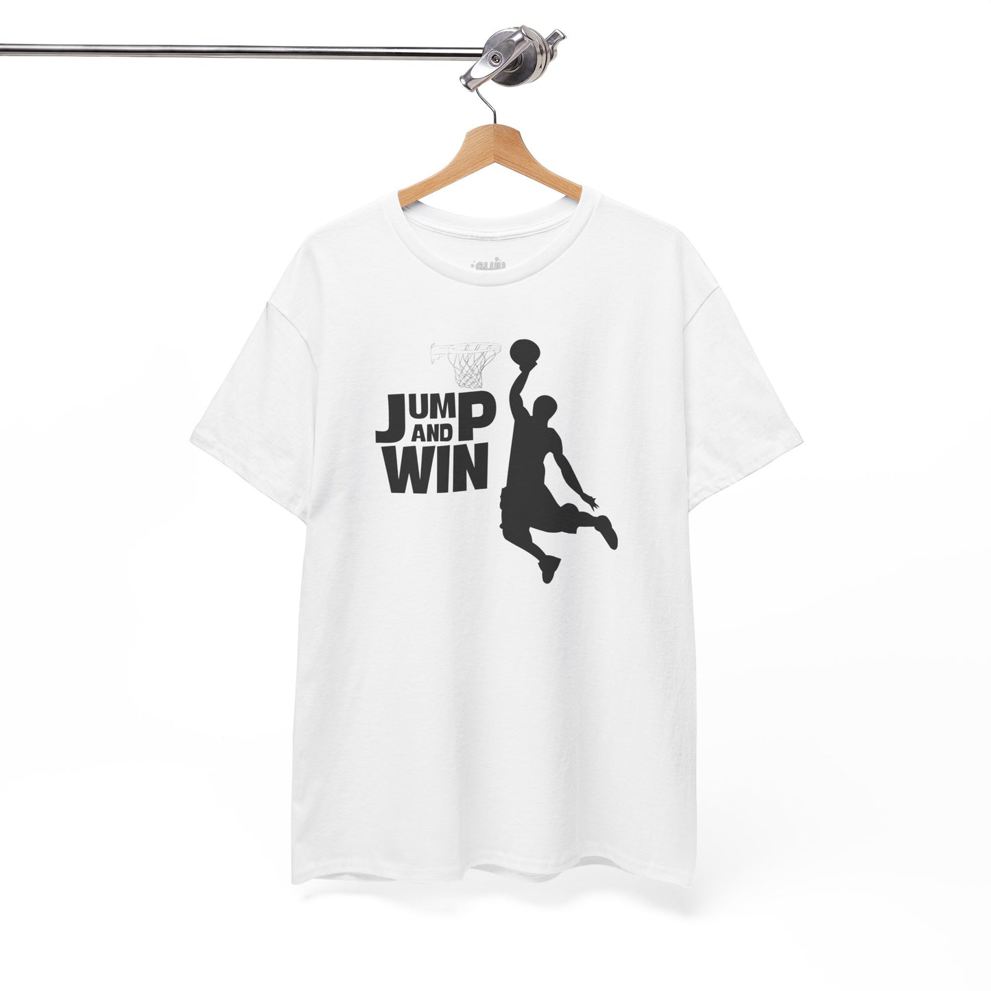 Camiseta baloncesto Jump and Win, Camiseta juego de cancha, Camiseta deportiva baloncesto