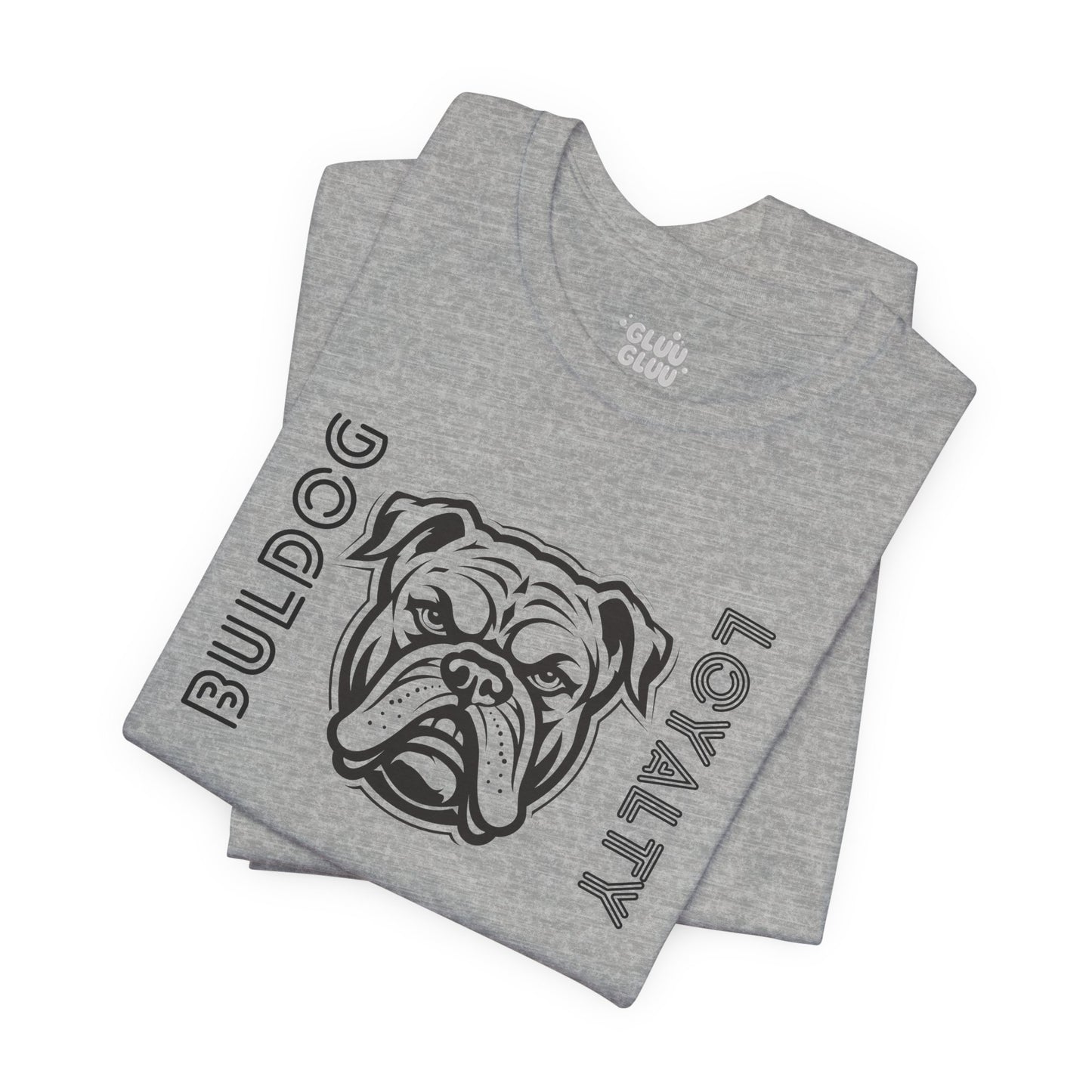 Camiseta con Diseño de Bulldog, Camiseta Gráfica de Bulldog Americano