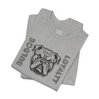 Camiseta con Diseño de Bulldog, Camiseta Gráfica de Bulldog Americano