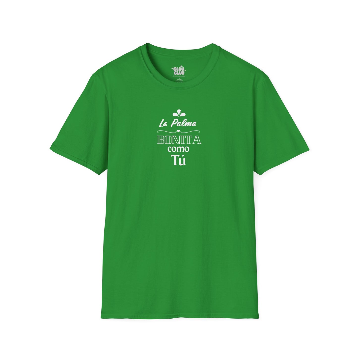 Camiseta La Palma bonita como tú, Camiseta homenaje La Palma, Camiseta recuerdo La Palma