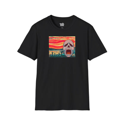 Camiseta El Grito, Arte para vestir, Impresión artística, Camiseta para Halloween