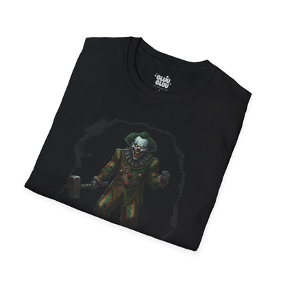 Camiseta payaso terror, Camiseta payaso asesino terrorífica, Camiseta payaso gótico sangrante Halloween