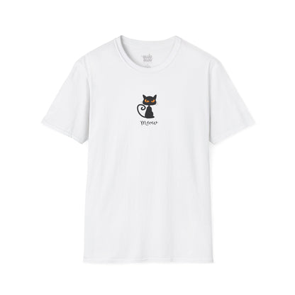 Camiseta minimalista con diseño de gato, Camiseta gráfica de gato, Camiseta cat lover