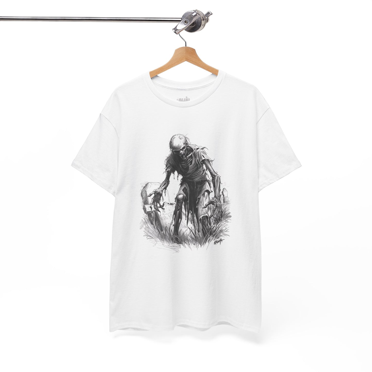 Camiseta zombie Halloween unisex, Camiseta terror zombie, Camiseta apocalipsis zombie