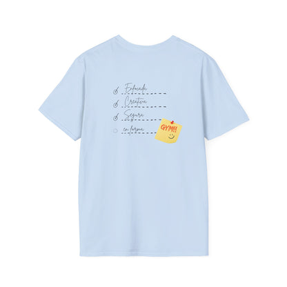 Camiseta Divertida de checklist, Camiseta Checklist para Mujeres, Camiseta Motivacional