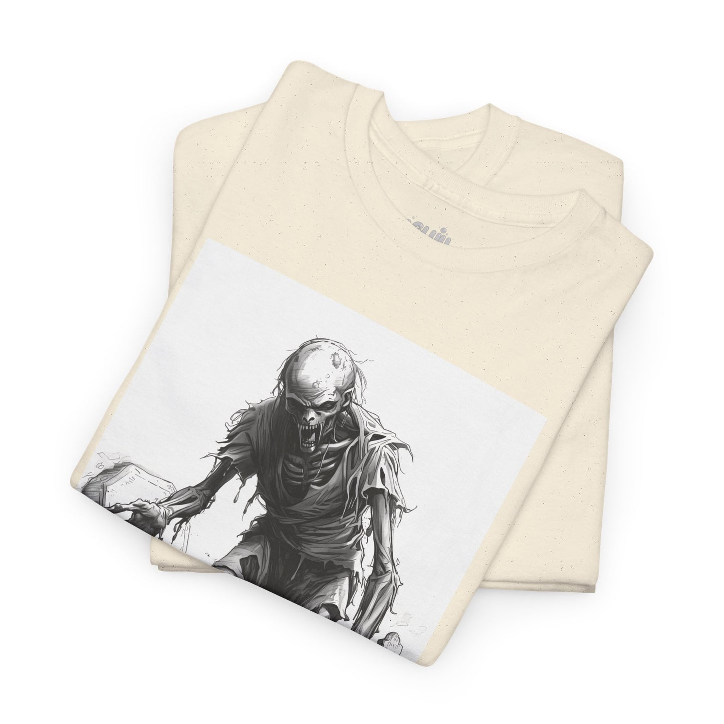 Camiseta zombie Halloween unisex, Camiseta terror zombie, Camiseta apocalipsis zombie