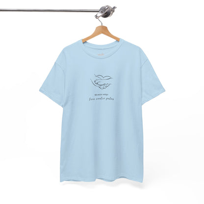 Camiseta Friendship Fist, Camiseta para amantes de los animales, Camiseta para amantes de los perros