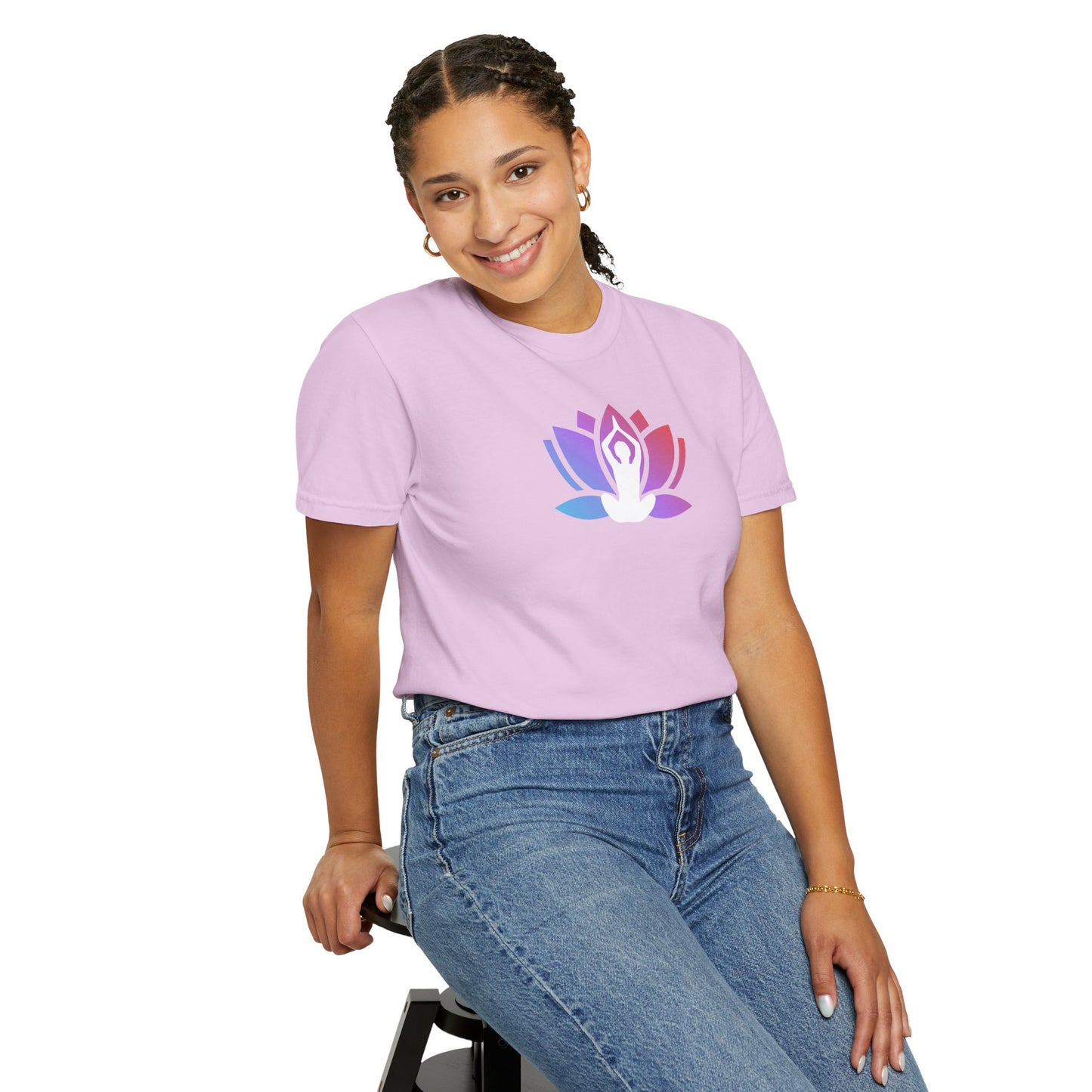 Camiseta de flor de Loto, Camiseta botánica, Camiseta de yoga, regalo para profesores de yoga, Camiseta para amantes del yoga.