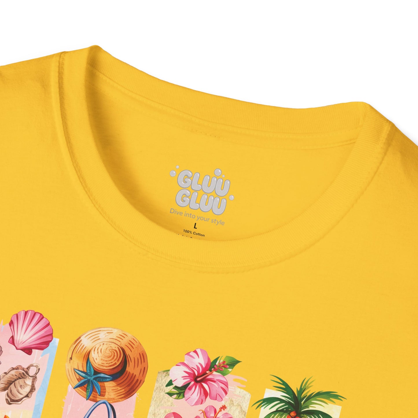 Camiseta Tropical de Verano, Camiseta de Playa, Camiseta con Vibras verano