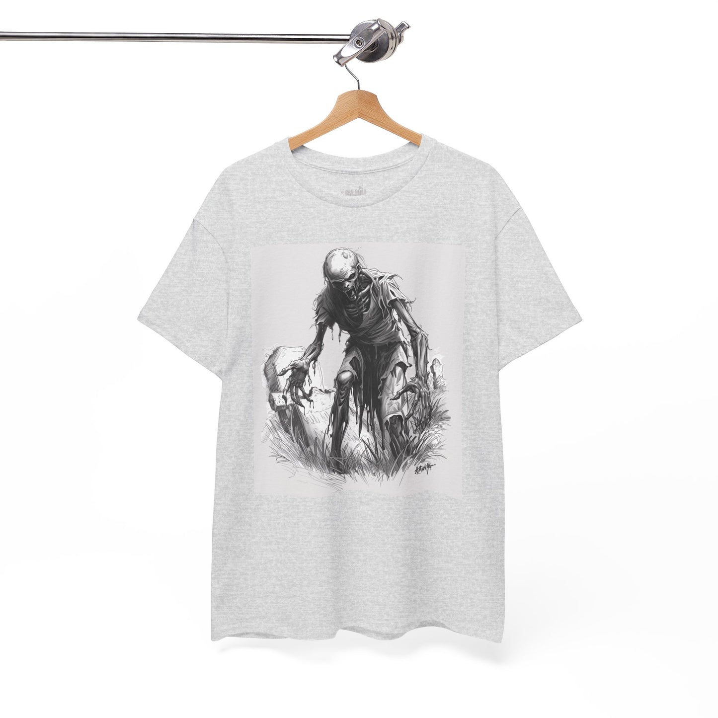 Camiseta zombie Halloween unisex, Camiseta terror zombie, Camiseta apocalipsis zombie