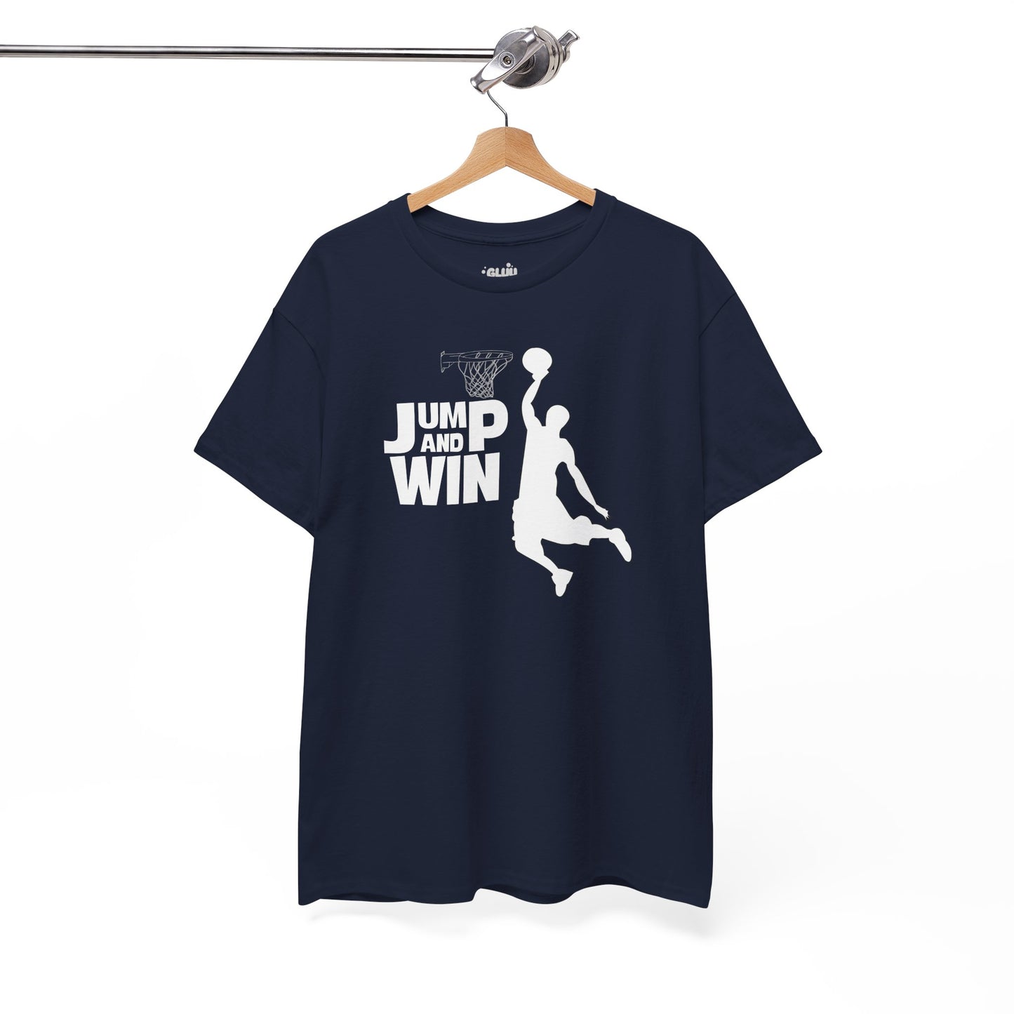 Camiseta baloncesto Jump and Win, Camiseta juego de cancha, Camiseta deportiva baloncesto