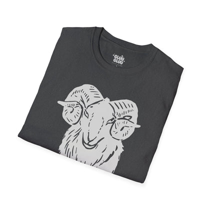 Camiseta de cabra, Camisa unisex para los amantes de la cabra, Camiseta gráfica de cabra