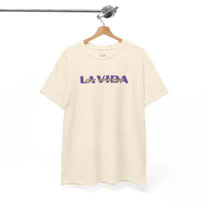 La vida me sonríe frase positiva, camiseta motivacional, camiseta vida feliz unisex, camiseta mensaje optimista
