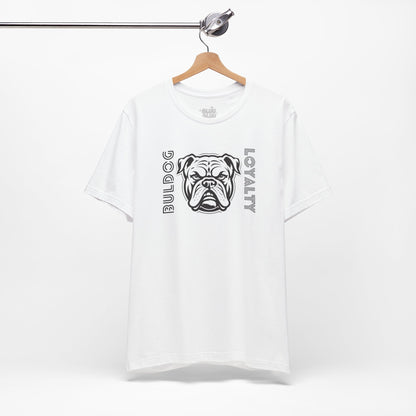 Camiseta con Diseño de Bulldog, Camiseta Gráfica de Bulldog Americano