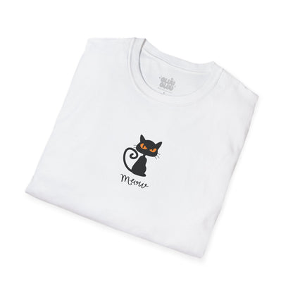 Camiseta minimalista con diseño de gato, Camiseta gráfica de gato, Camiseta cat lover