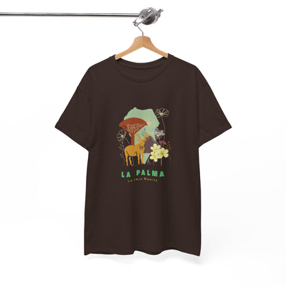 Camiseta La Palma Isla Bonita, Camiseta homenaje La Palma, La Palma souvenir unisex, camiseta naturaleza
