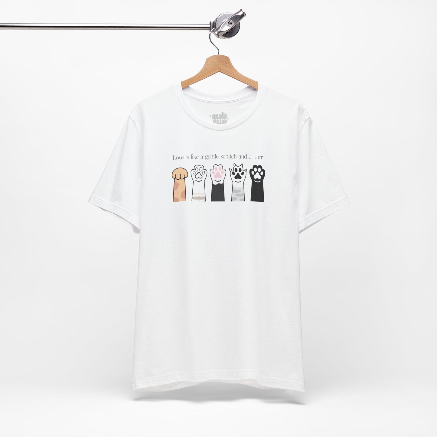 Camiseta patitas de Gatos, Camiseta Amor Gatuno, Camiseta Kawaii de Gato