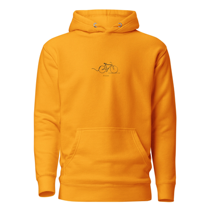 Sudadera con gráfico Bordado de bicicleta, para Uso Urbano y Montaña, Just Ride Hoodie Cycling Sweatshirt