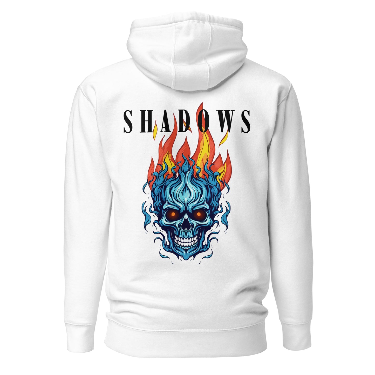Sudadera SHADOWS, Shadow Hoodie Graphic Design, Shadow Streetwear Pullover Sweatshirt, diseño de GLUU GLUU