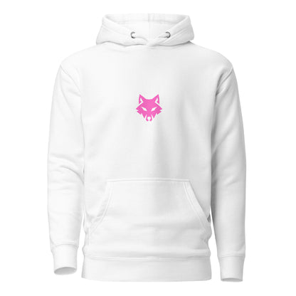Sudadera Lobo minimalista para mujer, hoodie crop estilo moderno, Sudadera con capucha para mujer,  diseño minimalista estilo casual.