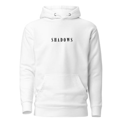 Sudadera SHADOWS, Shadow Hoodie Graphic Design, Shadow Streetwear Pullover Sweatshirt, diseño de GLUU GLUU