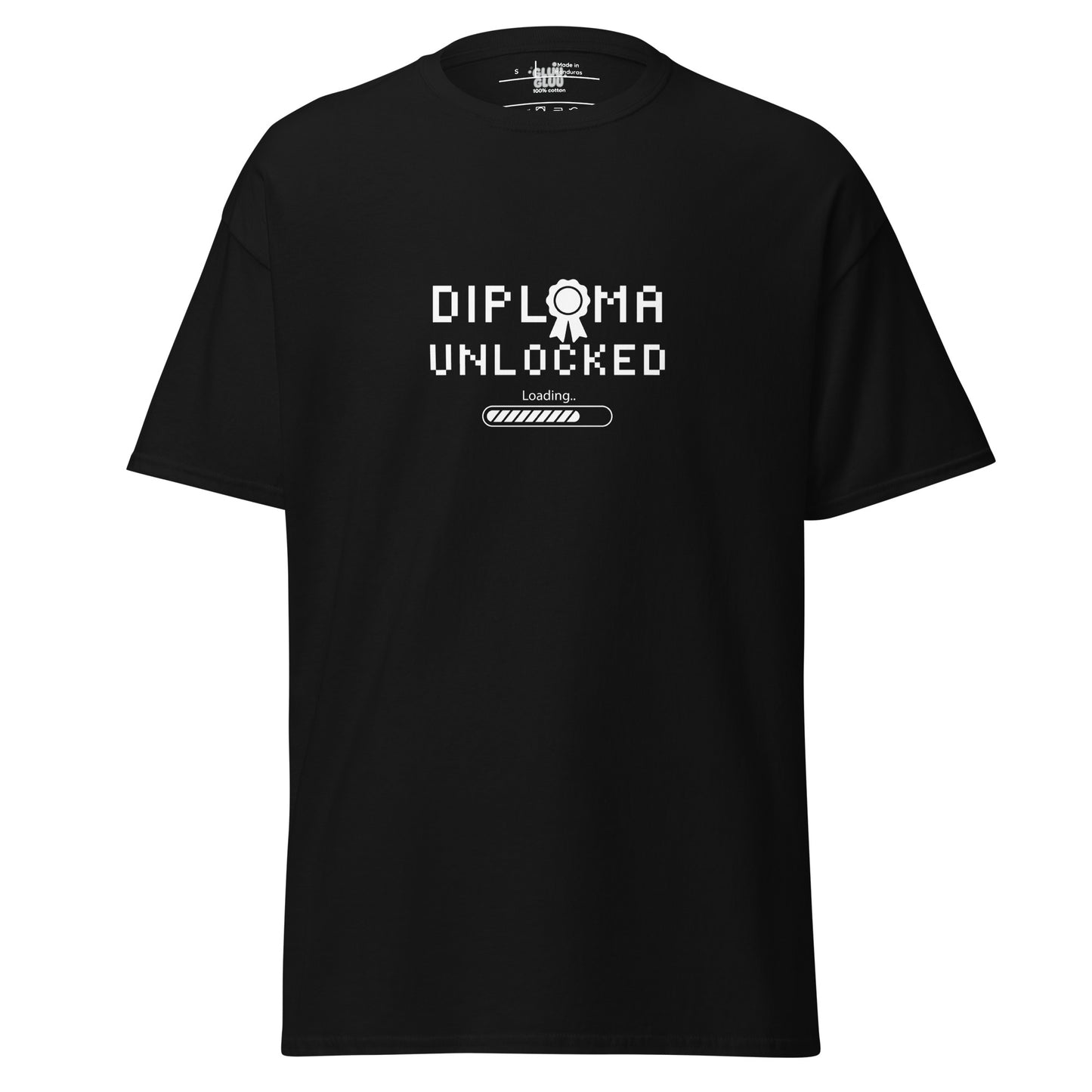 Camiseta DIPLOMA UNLOCKED, Camiseta divertida de Graduación, Regalo Estudiantes de Último Año, Camiseta de Graduación, diseño de GLUU GLUU.