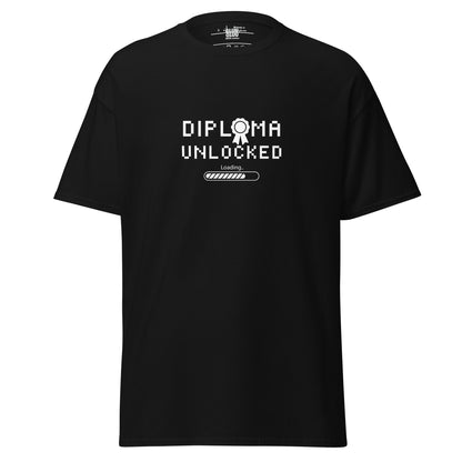 Camiseta DIPLOMA UNLOCKED, Camiseta divertida de Graduación, Regalo Estudiantes de Último Año, Camiseta de Graduación, diseño de GLUU GLUU.