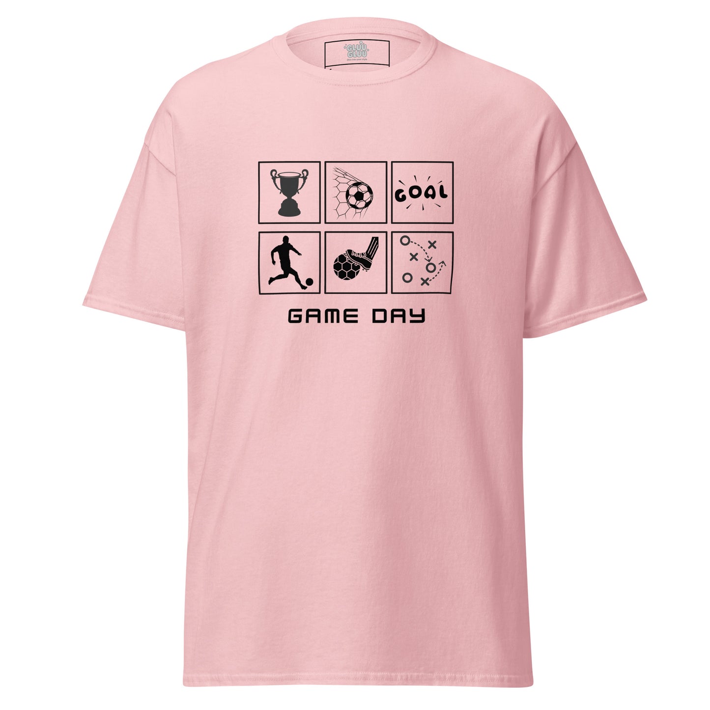 Camiseta GAME DAY, Camiseta soccer goal unisex, Camiseta Dia de partido, Camiseta de futbol, diseño de GLUU GLUU.