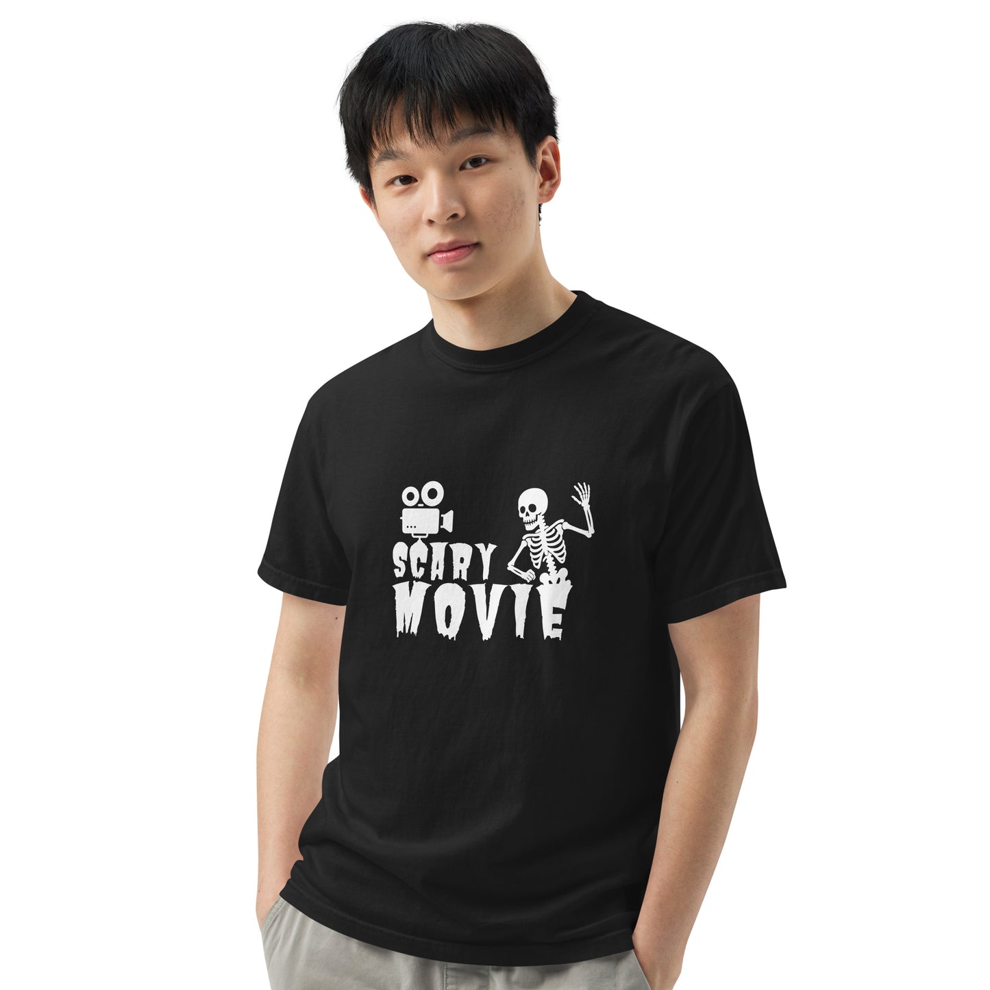 Camiseta SCARY MOVIE, Camiseta fan de Scary Movie, Camiseta Halloween Scary Movie, diseño de GLUU GLUU.