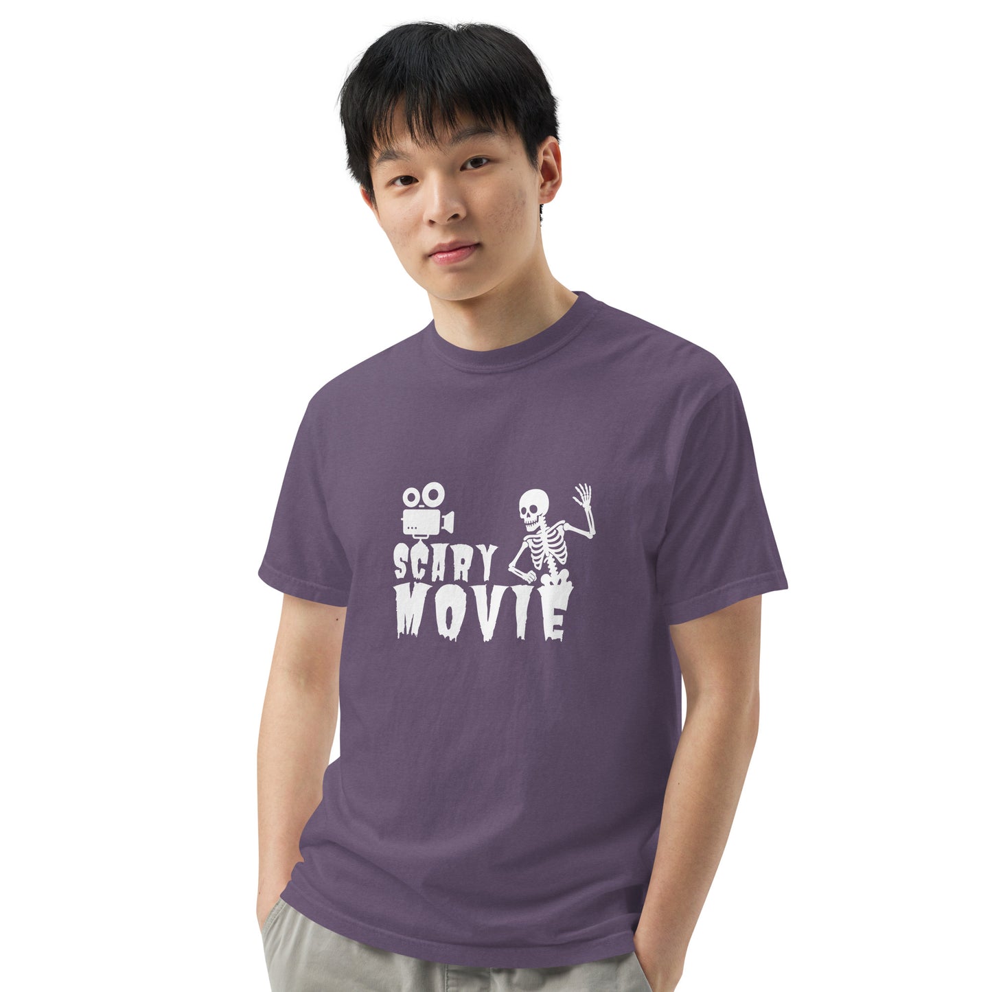 Camiseta SCARY MOVIE, Camiseta fan de Scary Movie, Camiseta Halloween Scary Movie, diseño de GLUU GLUU.