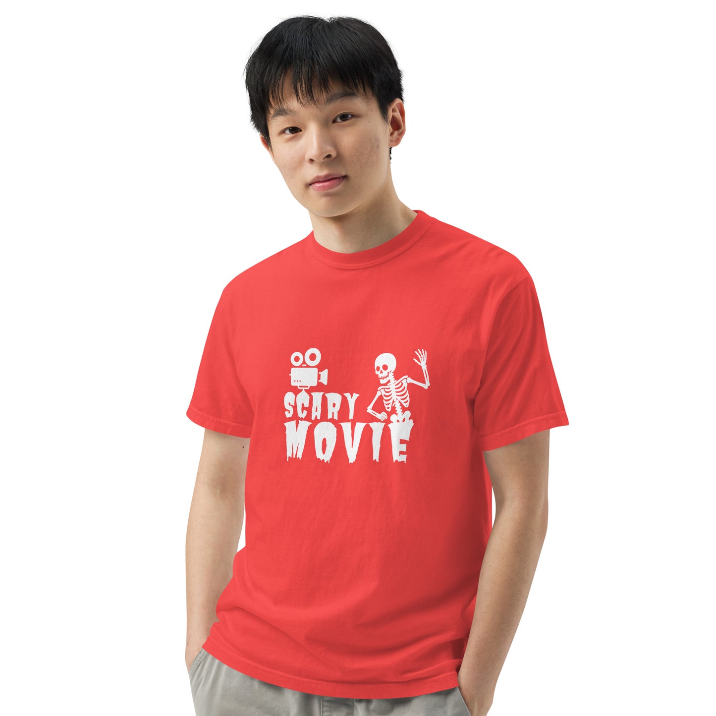 Camiseta SCARY MOVIE, Camiseta fan de Scary Movie, Camiseta Halloween Scary Movie, diseño de GLUU GLUU.