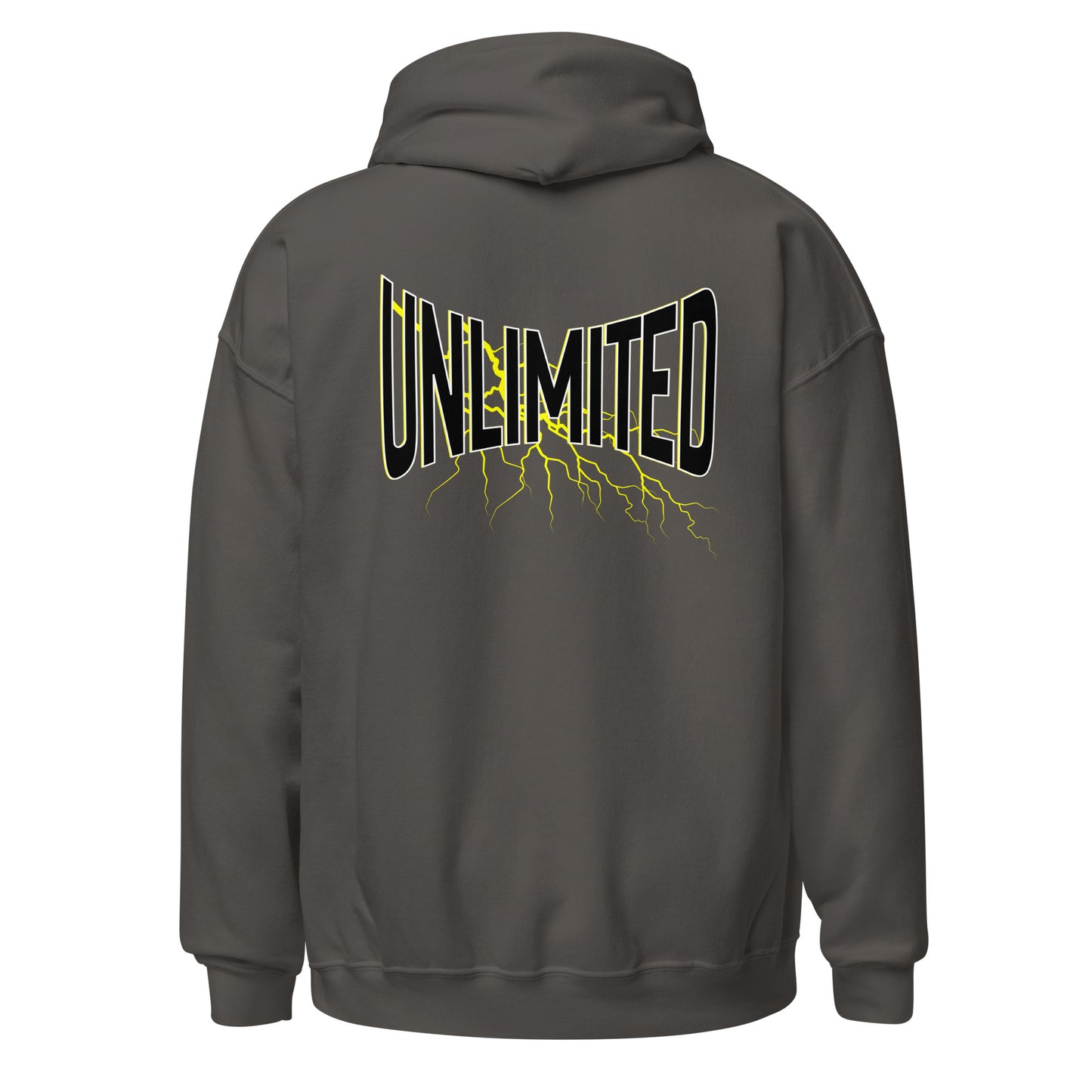 Sudadera streetwear UNLIMITED, Sudadera Limitless actitud urbana, Sudadera unisex No Limits mentalidad imparable, diseño de GLUU GLUU.