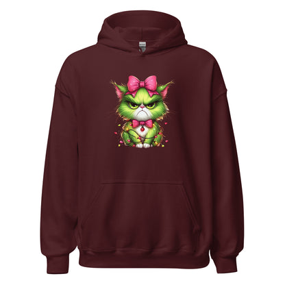 Sudadera GRUMPY CAT, Suéter navideño de la película animada, Sudadera navideña del gato Grinch.