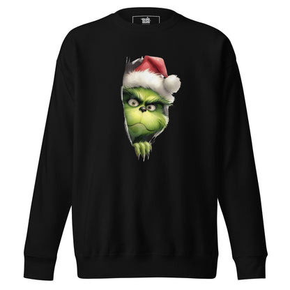 Sudadera Grinch, Sudadera clásico Grinch edición limitada, Sudadera navidad Grinch unisex estilo film.