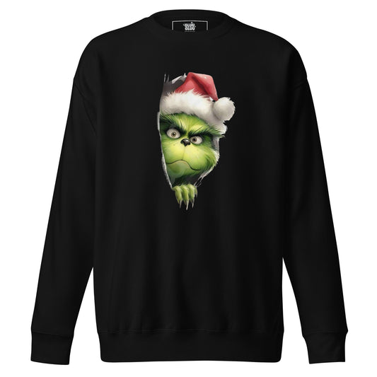 Sudadera Grinch, Sudadera clásico Grinch edición limitada, Sudadera navidad Grinch unisex estilo film.